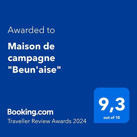 Maison De Campagne "Beun'Aise" Val-du-Mignon Eksteriør billede